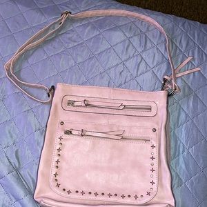 Dusty rose crossbody